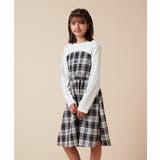 [100-160]フロントボタンドッキングワンピース | a.v.v【KIDS】 | 詳細画像11 