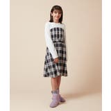 [100-160]フロントボタンドッキングワンピース | a.v.v【KIDS】 | 詳細画像14 