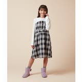 [100-160]フロントボタンドッキングワンピース | a.v.v【KIDS】 | 詳細画像15 