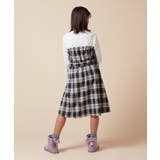 [100-160]フロントボタンドッキングワンピース | a.v.v【KIDS】 | 詳細画像17 