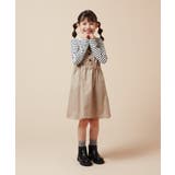 [100-160]フロントボタンドッキングワンピース | a.v.v【KIDS】 | 詳細画像8 