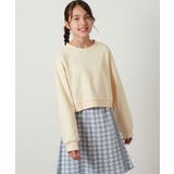 [100-130]【2点セット】チェックシャツワンピ＆ショートプルオーバー | a.v.v【KIDS】 | 詳細画像24 