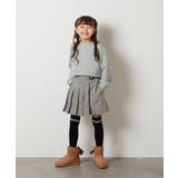 [100-130]【2点セット】チェックシャツワンピ＆ショートプルオーバー | a.v.v【KIDS】 | 詳細画像35 