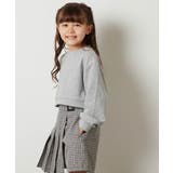 [100-130]【2点セット】チェックシャツワンピ＆ショートプルオーバー | a.v.v【KIDS】 | 詳細画像39 