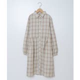 [100-130]【2点セット】チェックシャツワンピ＆ショートプルオーバー | a.v.v【KIDS】 | 詳細画像9 