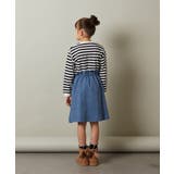 [100-130]ボーダードッキングワンピース | a.v.v【KIDS】 | 詳細画像13 