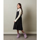 [100-130]アシメプリーツジャンスカ | a.v.v【KIDS】 | 詳細画像4 