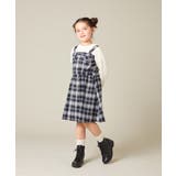 [120-160]トレーナードッキングワンピース | a.v.v【KIDS】 | 詳細画像4 