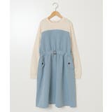 [100-130]トレーナードッキングワンピース | a.v.v【KIDS】 | 詳細画像2 