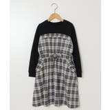 [100-130]トレーナードッキングワンピース | a.v.v【KIDS】 | 詳細画像31 