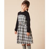 [100-130]トレーナードッキングワンピース | a.v.v【KIDS】 | 詳細画像9 