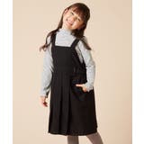 [120-130]スクエアネックプリーツジャンスカ | a.v.v【KIDS】 | 詳細画像1 