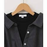 [100-130]レイヤードシャツワンピース | a.v.v【KIDS】 | 詳細画像31 