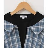 [100-130]レイヤードシャツワンピース | a.v.v【KIDS】 | 詳細画像4 