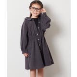 [100-130]レイヤードシャツワンピース | a.v.v【KIDS】 | 詳細画像9 