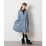 [140-150]レイヤードシャツワンピース | a.v.v【KIDS】 | 詳細画像23 