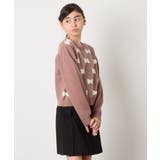 リボンジャガードニット | a.v.v【KIDS】 | 詳細画像12