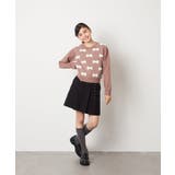 リボンジャガードニット | a.v.v【KIDS】 | 詳細画像16