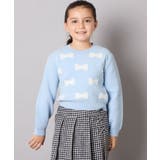 リボンジャガードニット | a.v.v【KIDS】 | 詳細画像3