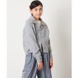 [130-160]【ダブルジップ/クロップド丈】ジップアップケーブルニット | a.v.v【KIDS】 | 詳細画像11 