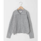 [130-160]【ダブルジップ/クロップド丈】ジップアップケーブルニット | a.v.v【KIDS】 | 詳細画像34 