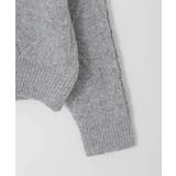 [130-160]【ダブルジップ/クロップド丈】ジップアップケーブルニット | a.v.v【KIDS】 | 詳細画像37 