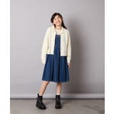 [130-160]【ダブルジップ/クロップド丈】ジップアップケーブルニット | a.v.v【KIDS】 | 詳細画像7 