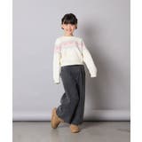 [120-160]【おうちで洗える】ふわもちノルディックニット | a.v.v【KIDS】 | 詳細画像22 