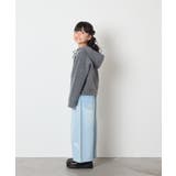 [120-160]【おうちで洗える】とろふわニットパーカー | a.v.v【KIDS】 | 詳細画像26 