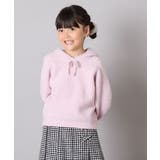 [120-160]【おうちで洗える】とろふわニットパーカー | a.v.v【KIDS】 | 詳細画像5 