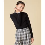 [130-160]配色プチハイリブニット | a.v.v【KIDS】 | 詳細画像13 