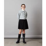 [100-130]襟付きニットカーディガン | a.v.v【KIDS】 | 詳細画像10 