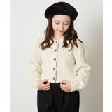 [100-130]襟付きニットカーディガン | a.v.v【KIDS】 | 詳細画像11 