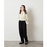 [100-130]襟付きニットカーディガン | a.v.v【KIDS】 | 詳細画像21 