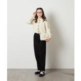 [100-130]襟付きニットカーディガン | a.v.v【KIDS】 | 詳細画像23 