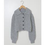 [100-130]襟付きニットカーディガン | a.v.v【KIDS】 | 詳細画像26 