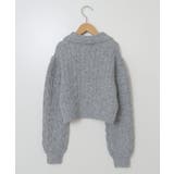 [100-130]襟付きニットカーディガン | a.v.v【KIDS】 | 詳細画像27 