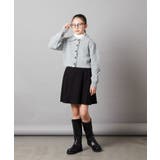 [100-130]襟付きニットカーディガン | a.v.v【KIDS】 | 詳細画像6 