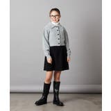 [100-130]襟付きニットカーディガン | a.v.v【KIDS】 | 詳細画像7 