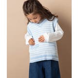 [120-130]【2点セット】ツイード風ニットベストセット | a.v.v【KIDS】 | 詳細画像11 