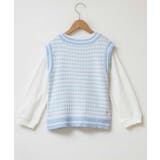 [120-130]【2点セット】ツイード風ニットベストセット | a.v.v【KIDS】 | 詳細画像13 