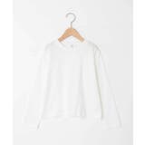 [120 160][ママとお揃いコーデが叶う]襟付きメッシュニットレイヤードトッ… | a.v.v【KIDS】 | 詳細画像17 