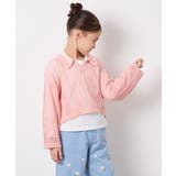 [120 160][ママとお揃いコーデが叶う]襟付きメッシュニットレイヤードトッ… | a.v.v【KIDS】 | 詳細画像4 