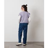 [100-130]【2点セット】透かし編みカラーネップベストセット | a.v.v【KIDS】 | 詳細画像22 