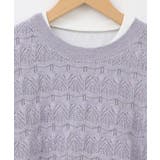 [100-130]【2点セット】透かし編みカラーネップベストセット | a.v.v【KIDS】 | 詳細画像4 