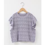 [100-130]【2点セット】透かし編みカラーネップベストセット | a.v.v【KIDS】 | 詳細画像6 