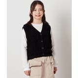 [130]【2点セット】フリンジニットベストセット | a.v.v【KIDS】 | 詳細画像4 