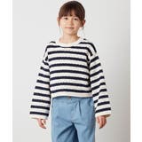 [140-150]ラメボーダーショートニット | a.v.v【KIDS】 | 詳細画像14 