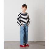 [140-150]ラメボーダーショートニット | a.v.v【KIDS】 | 詳細画像20 
