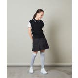 [120-130]【2点セット】アイレット柄襟付きニットベストセット | a.v.v【KIDS】 | 詳細画像4 